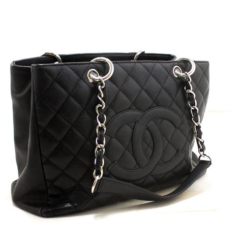 chanel tote with chain on sholde|Chanel tote bags.